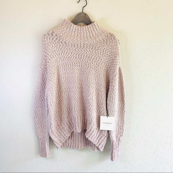Cynthia Rowley Pink Sweater - Picture 1 of 3